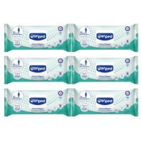 Canped Perine Bölgesi Temizleme Havlusu 50 li x 6 Adet